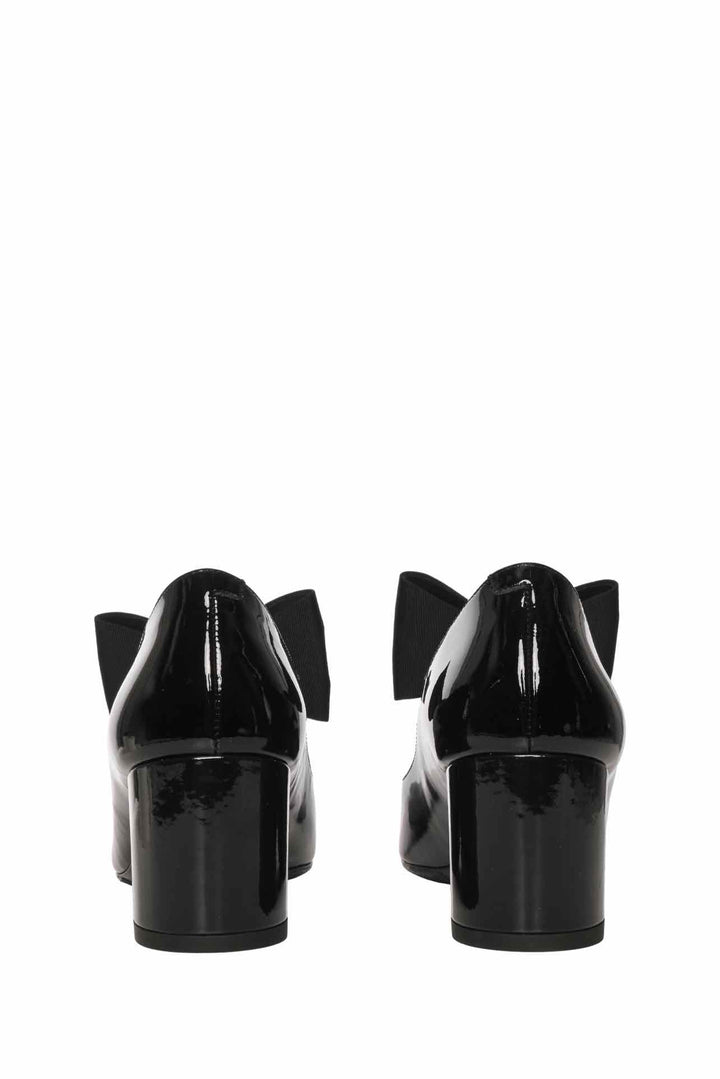 Chanel Size 36 Patent Calfskin Bow Mary Jane Pumps