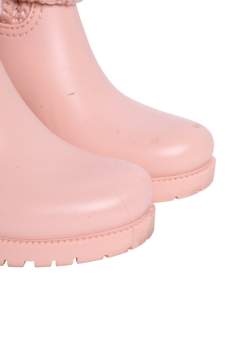 Moncler Size 35 Ginette Cuffed Rain Ankle Boots