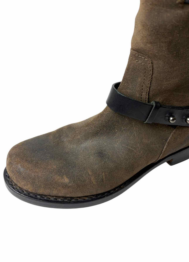 Rag & Bone Size 39 Jonal Leather Moto Boots