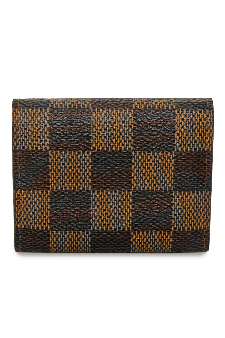 Louis Vuitton 2008 Damier Ebene Cufflinks Case