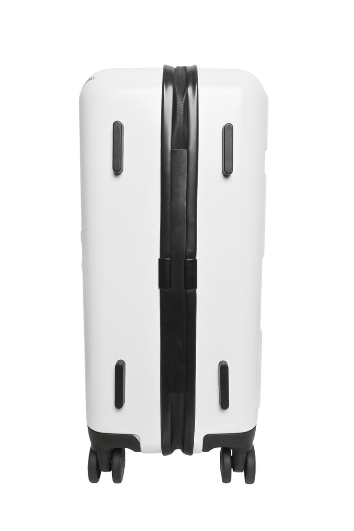 Off White Arrow Trolley Suitcase