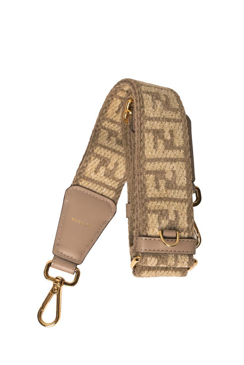 Fendi Peekaboo Iseeu Chenille Vitello Seta FF Bag