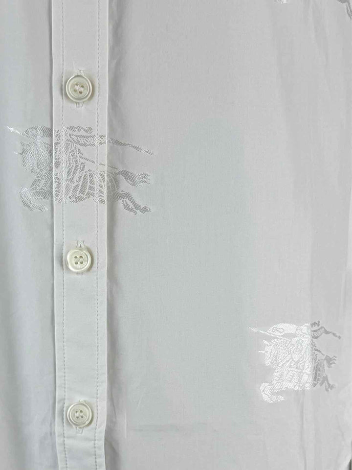 Burberry Size 0 Logo Blouse