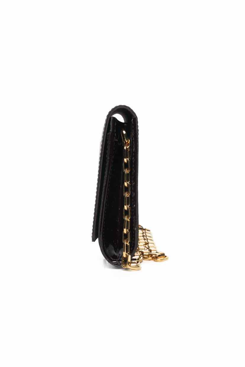 Louis Vuitton Louise Vernis Chain MM Shoulder Bag