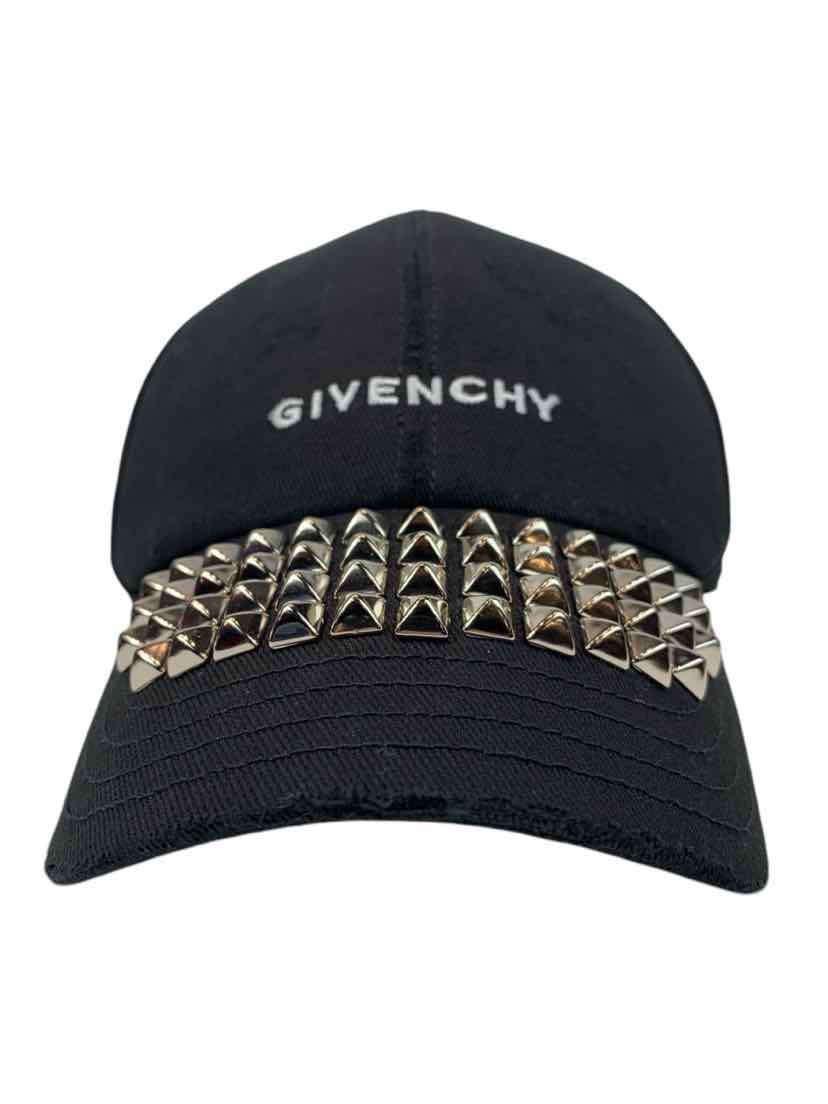 Givenchy Size OS Men's Logo-Embroidered Spike Stud-detail Baseball Cap Hat