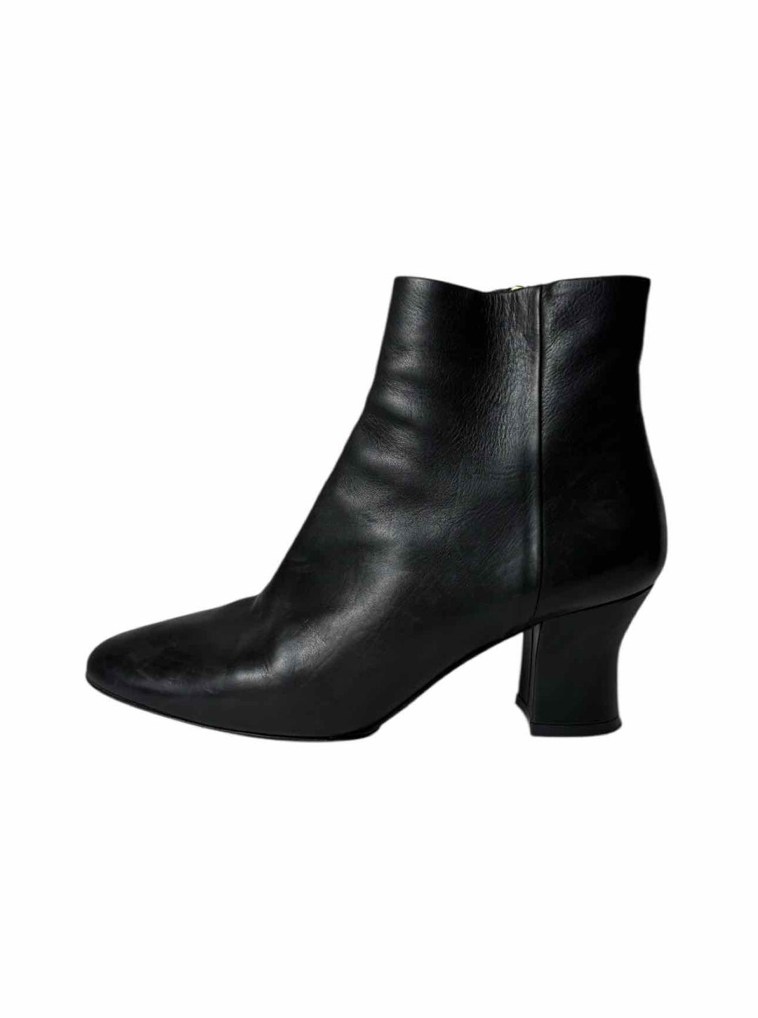 The Row Size 37.5 Bowin Leather Ankle Boots