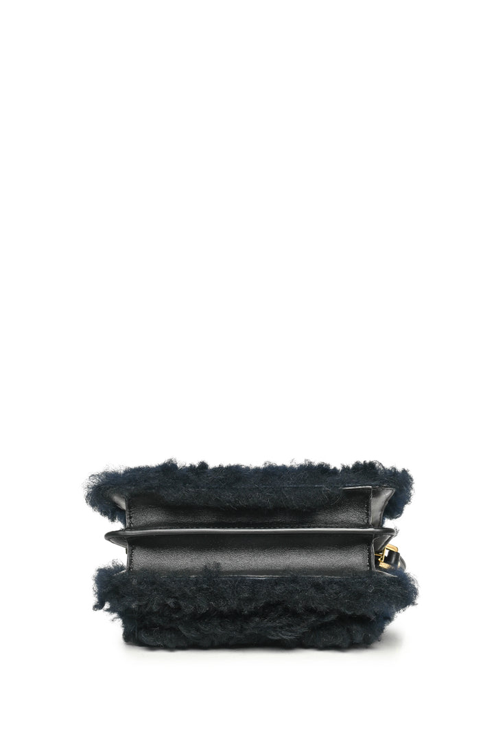 Marni Trunk Mini Shearling Crossbody