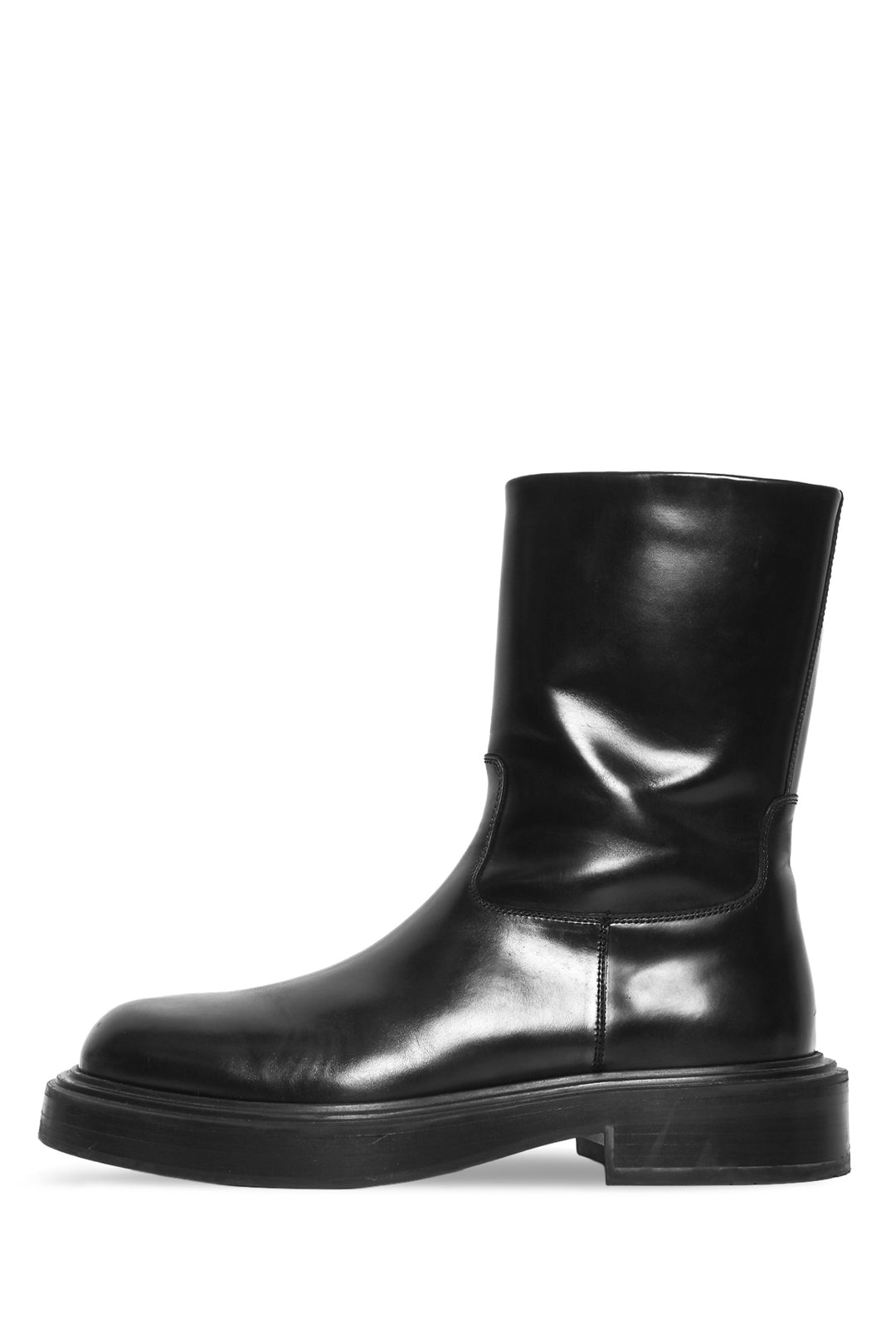 Salvatore Ferragamo Men's Size 7 Formia Leather Boots