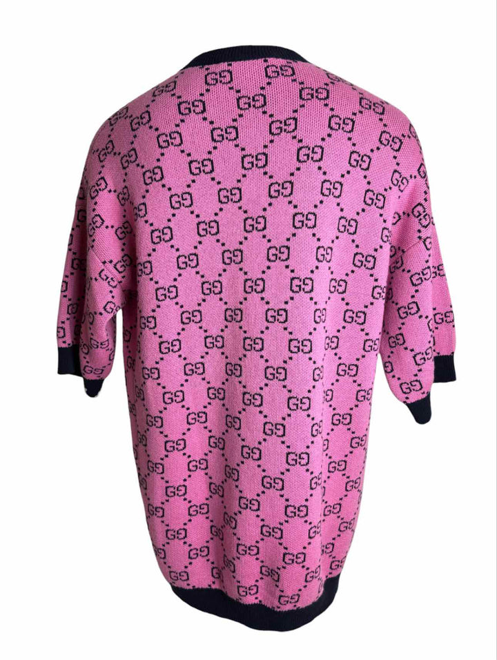 Gucci Size M GG Monogram Wool Blend Sweater