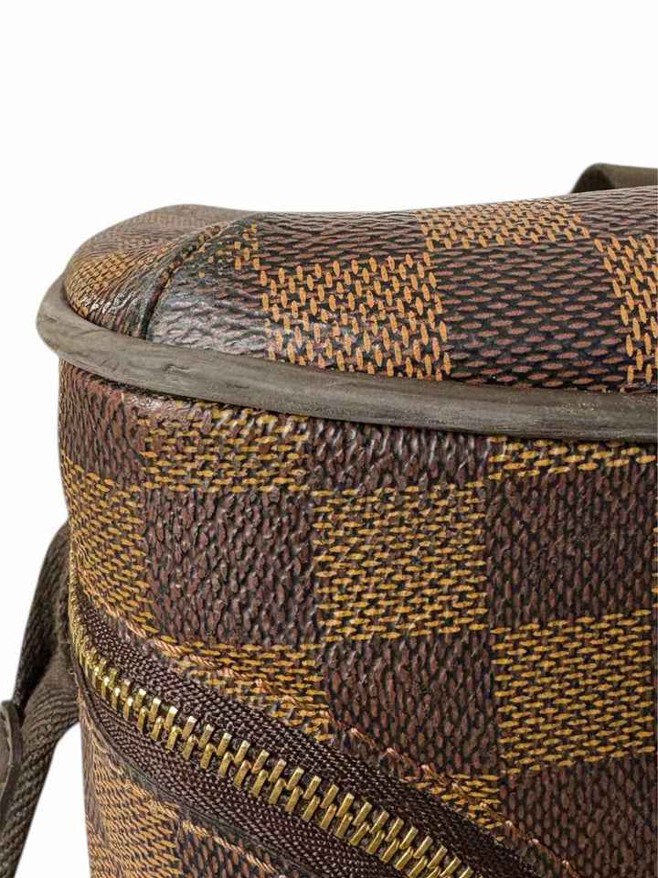 Louis Vuitton Damier Ebene Neo Eole 55 Rolling Duffle Bag Luggage