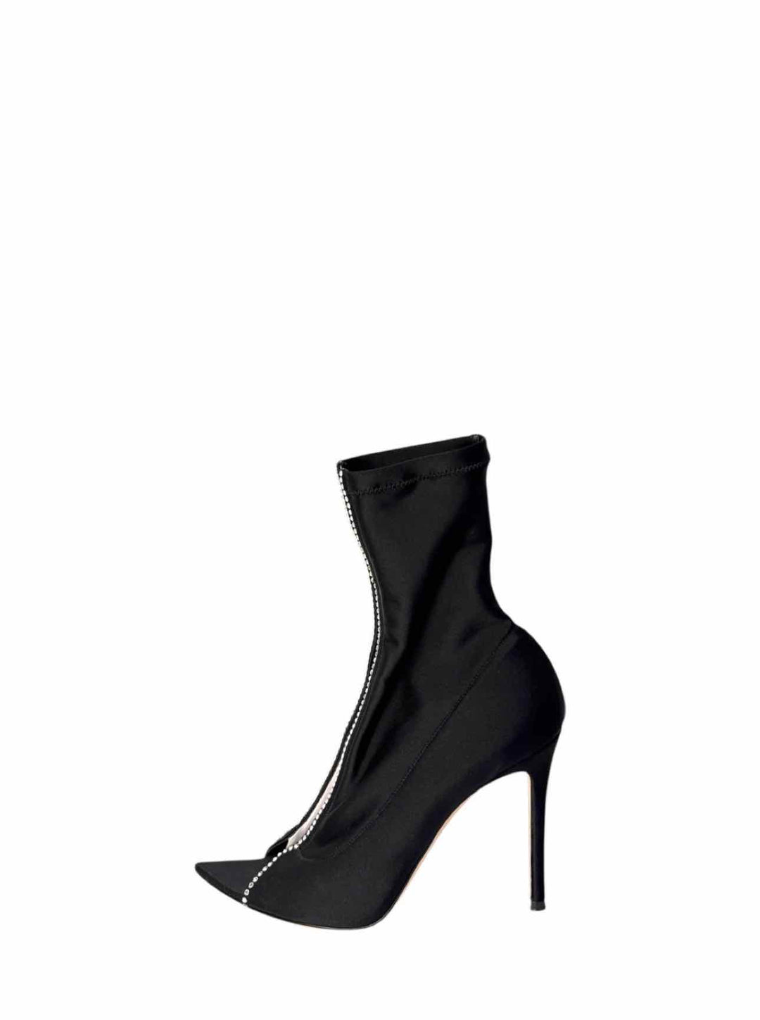 Gianvito Rossi Size 39 Crystal Hiroko Satin Boots