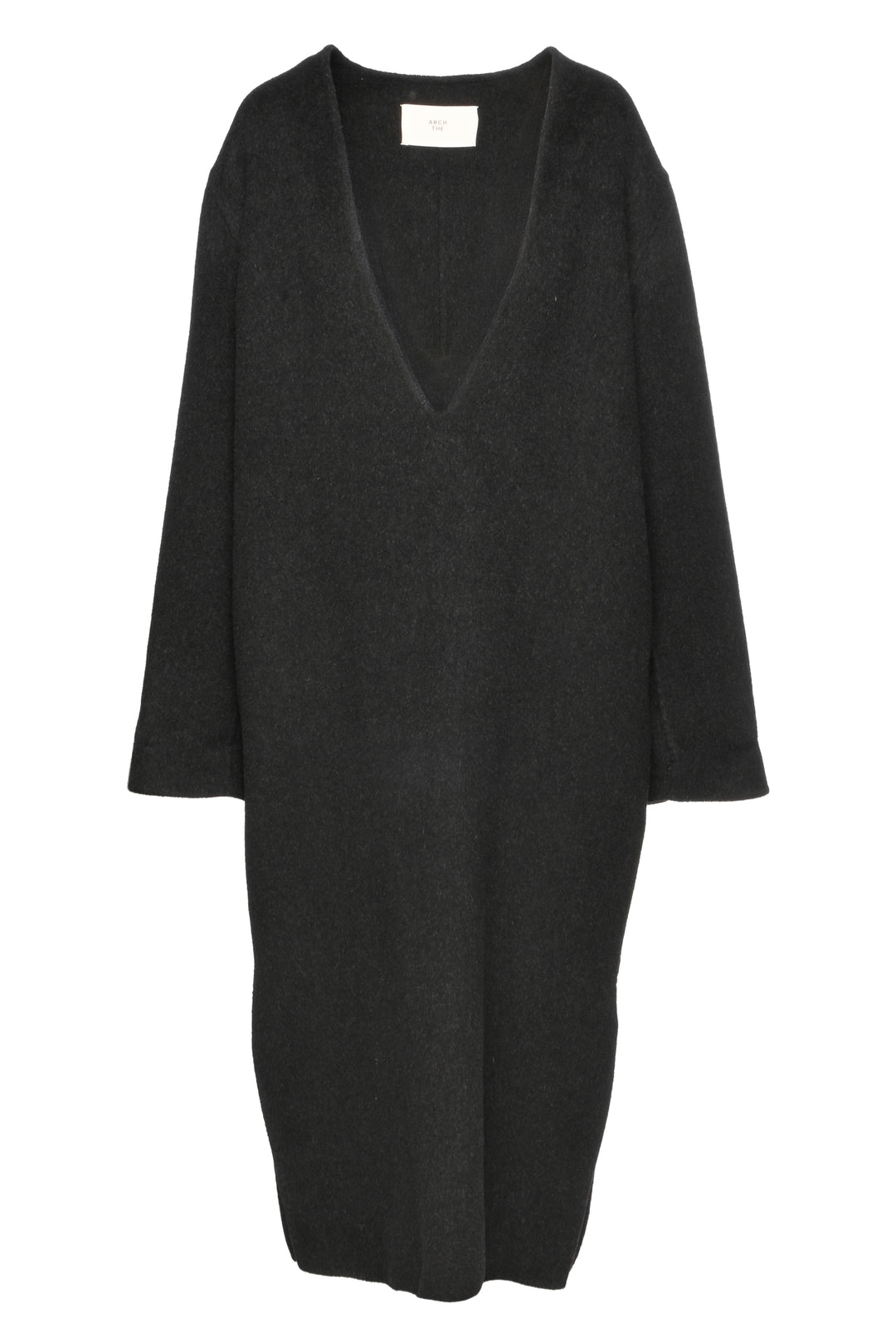 Arch The Size 40 Wool, Cashmere & Silk V-Neck Sweater Dress