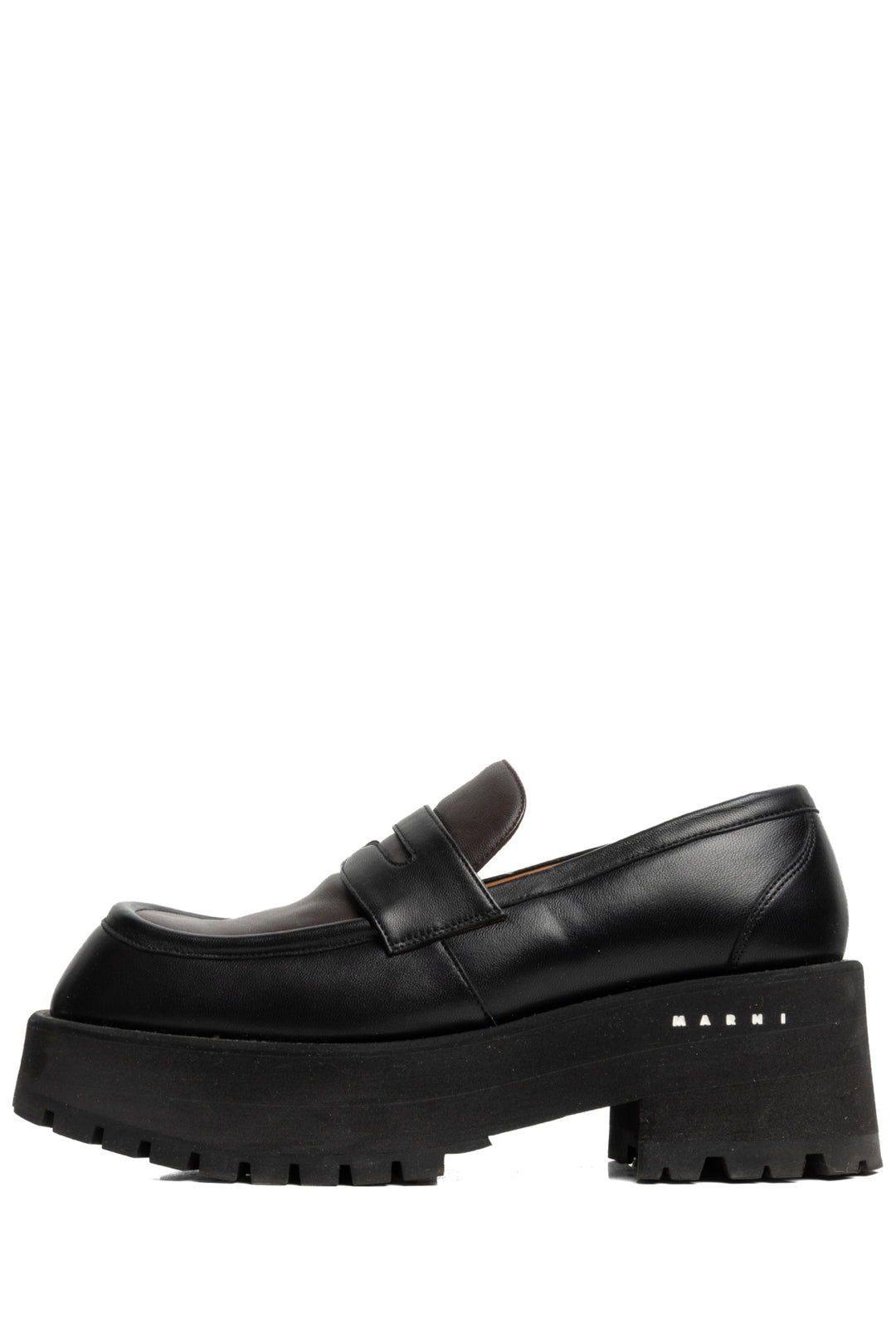 Marni Size 39 Platform Penny Loafers