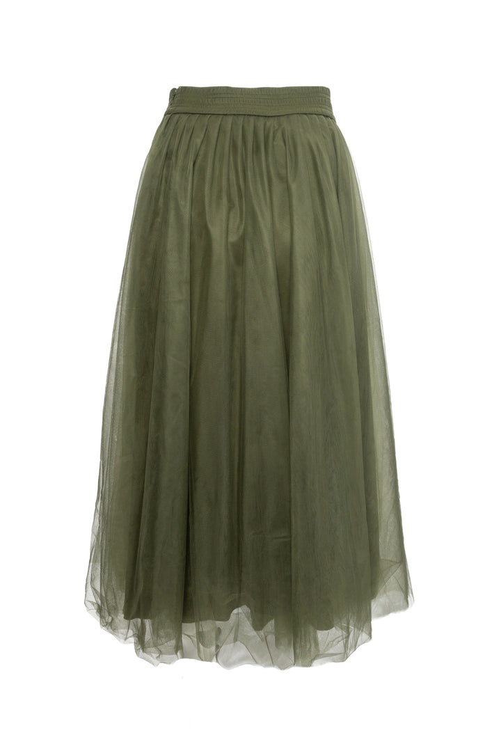 Fabiana Filippi Size XS Tulle Midi Skirt