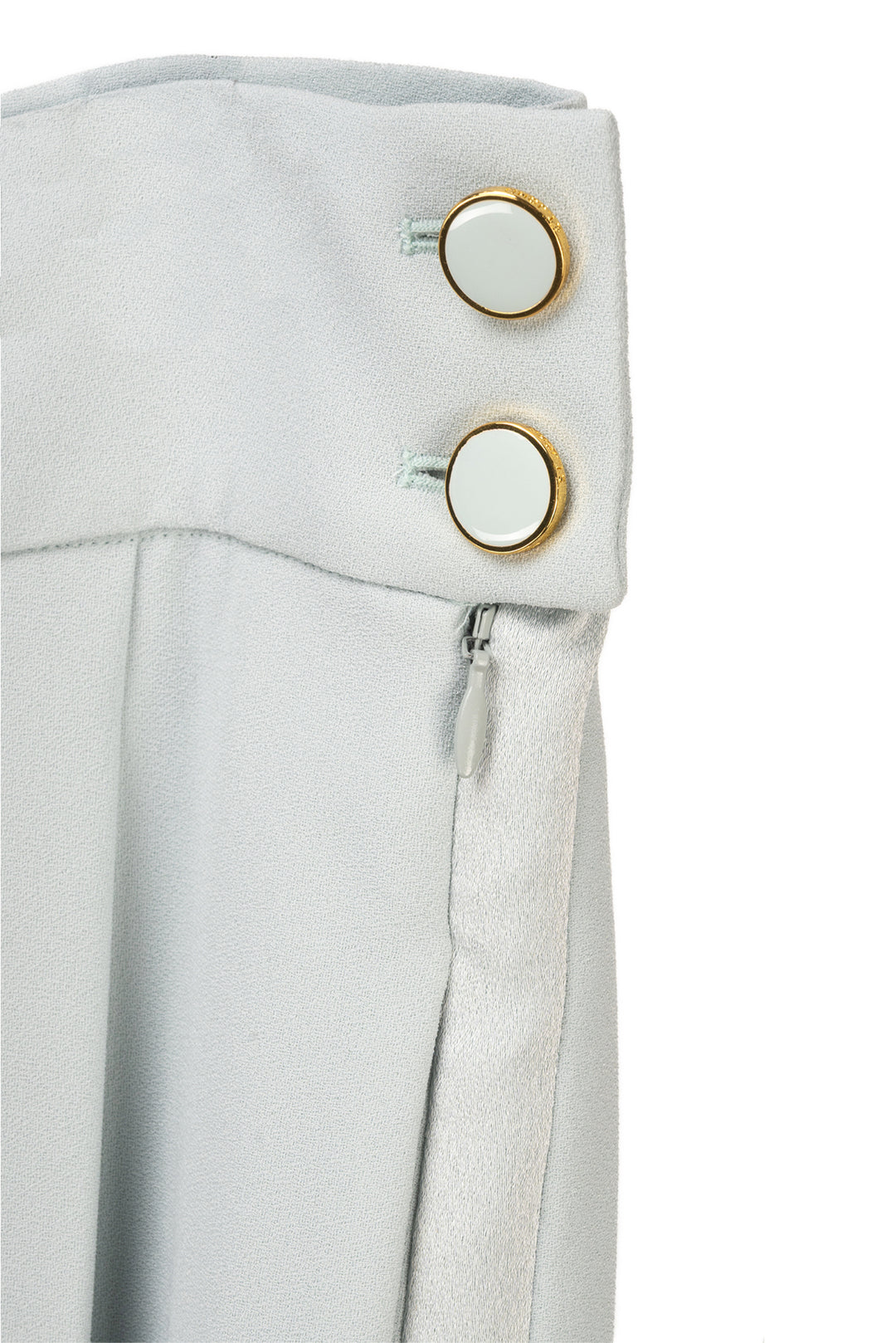 St. John Size 10 Wide Leg Tuxedo Stripe Trousers