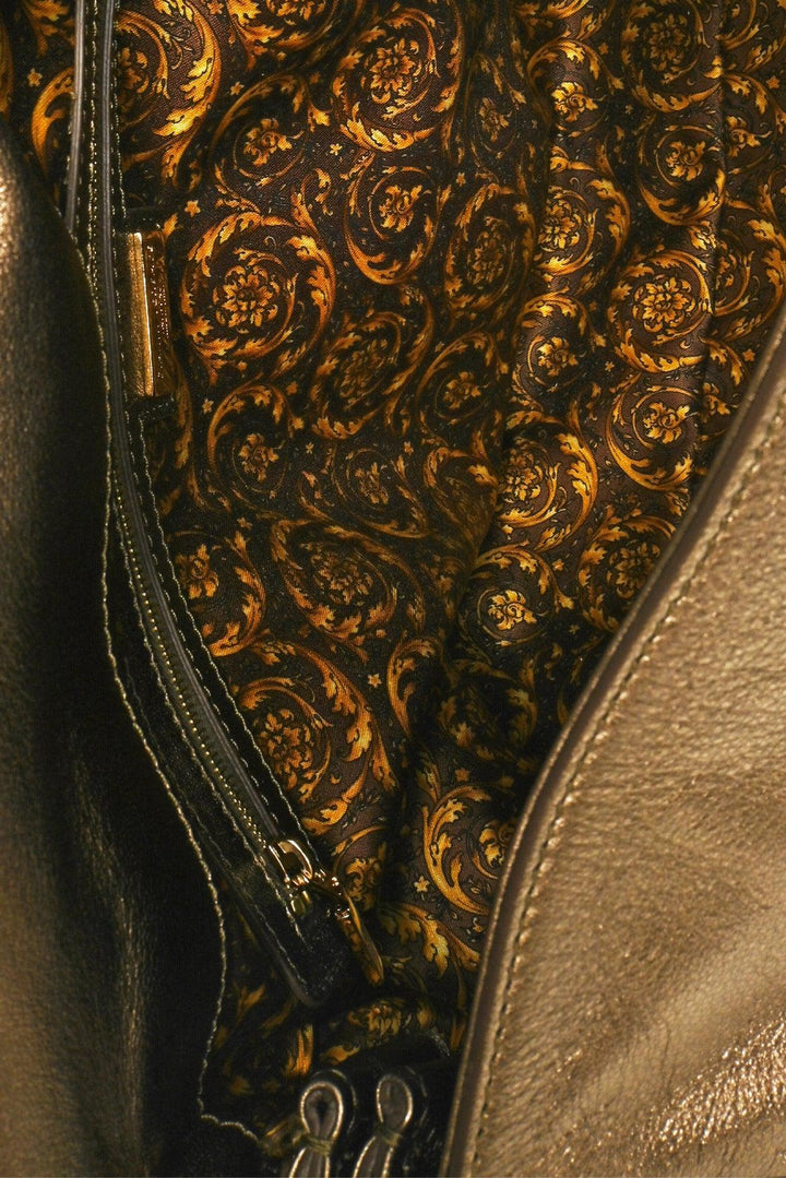 Gianni Versace Altea Medusa Flap Shoulder Bag