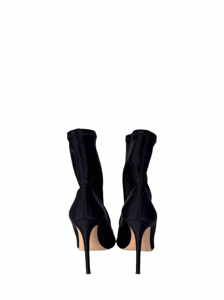 Gianvito Rossi Size 39 Crystal Hiroko Satin Boots