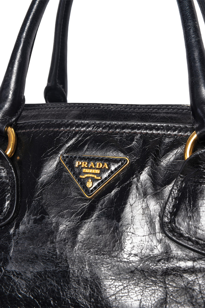 Prada Vitello Shine Tote