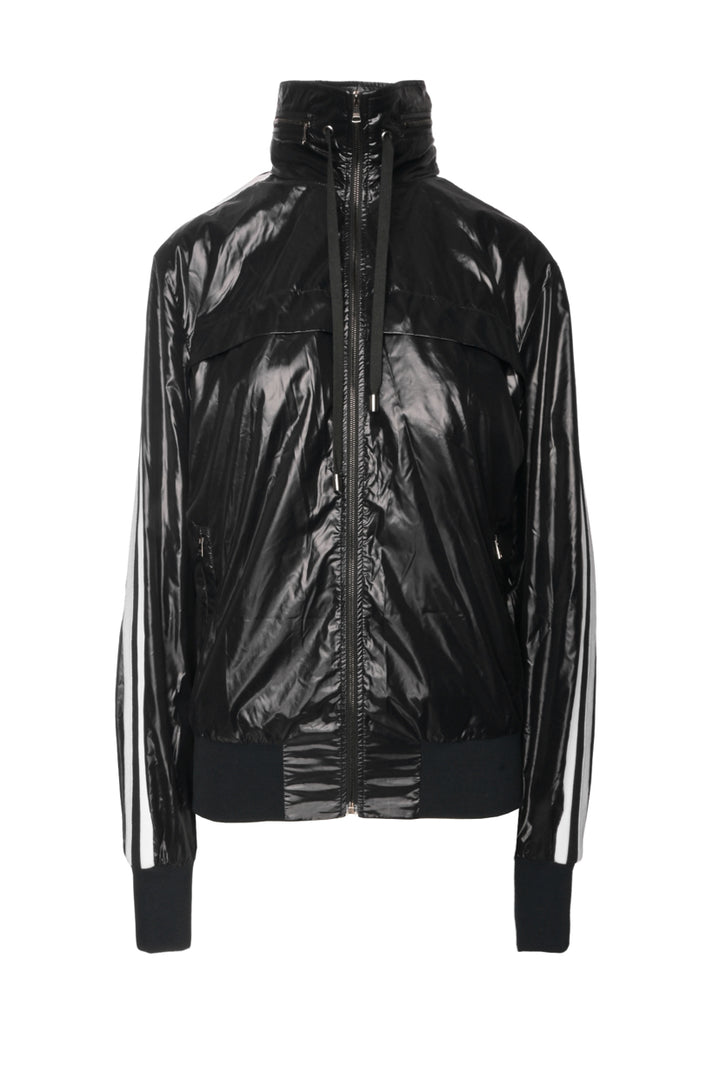 Dolce & Gabbana Size 50 Men's Striped Nylon Track Jacket