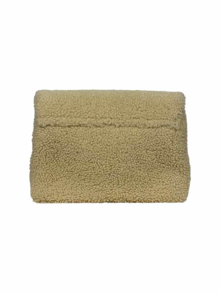 Saint Laurent Shearling Toy Loulou Shoulder Bag