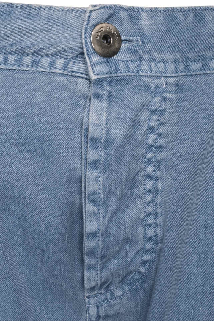 Loro Piana Size 38 Men's Linen Blend Jeans