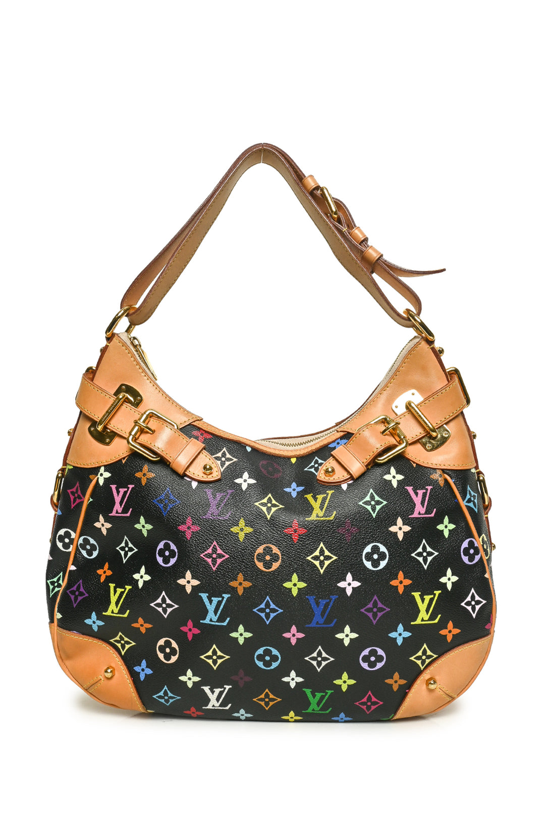 Louis Vuitton 2011 Monogram Multi-colour Greta Hobo