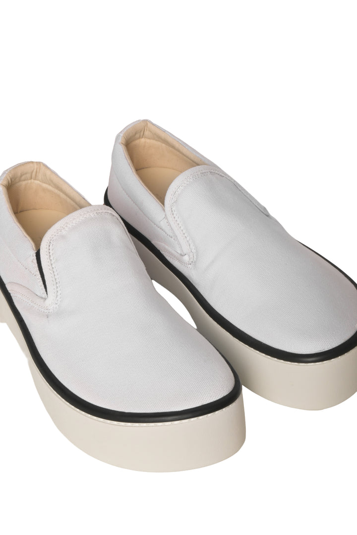 Marni Size 42 Men's Logo Canvas Slip On Sneaker
