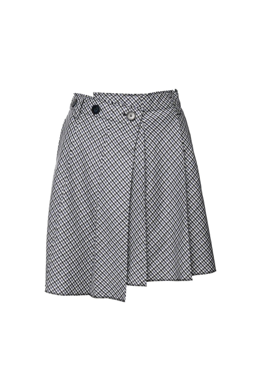 Maje Size M Plaid Blazer & Skirt Set