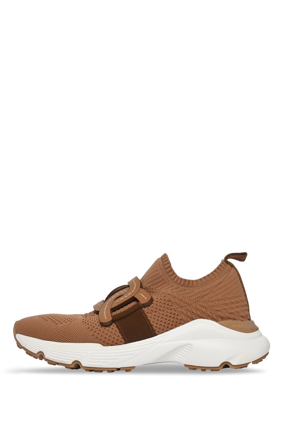 Tod's Size 37 Kate Leather Trim Knit Sneaker