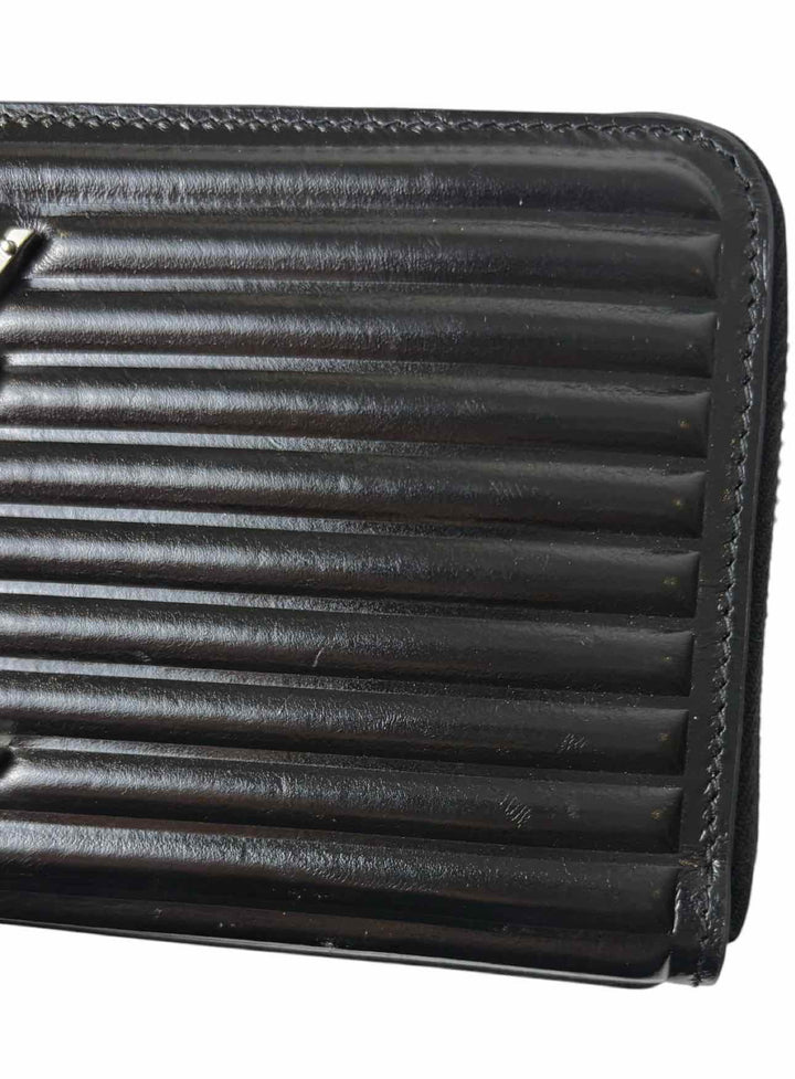 Saint Laurent Opium Zip-Around Leather Long Wallet
