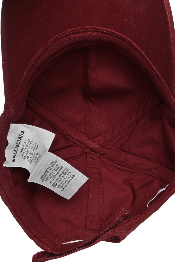 Balenciaga Size L Logo Baseball Cap