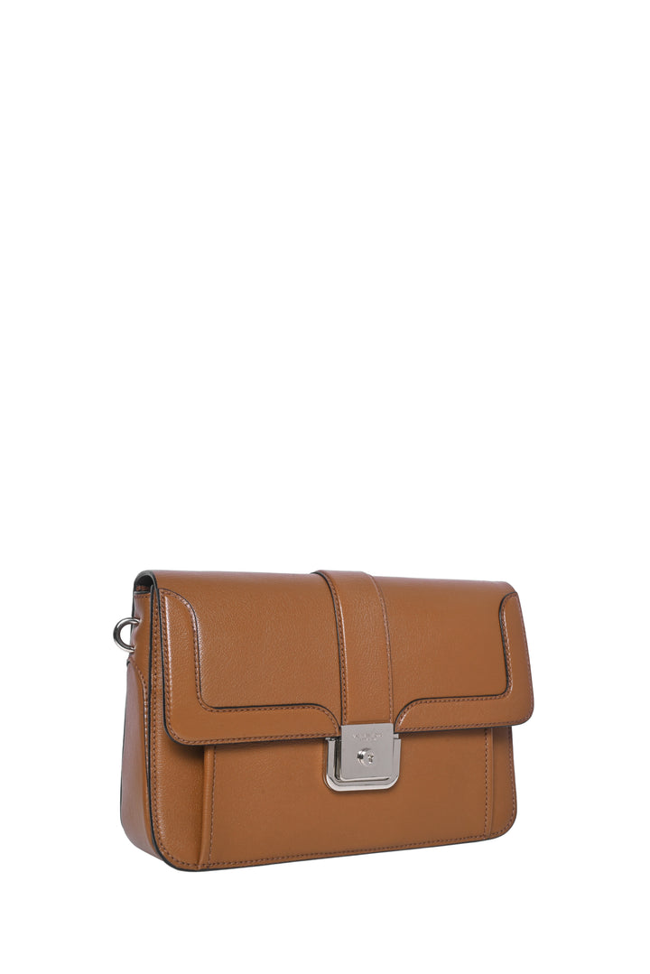 Michael Kors Collection Leather Crawford Shoulder Bag
