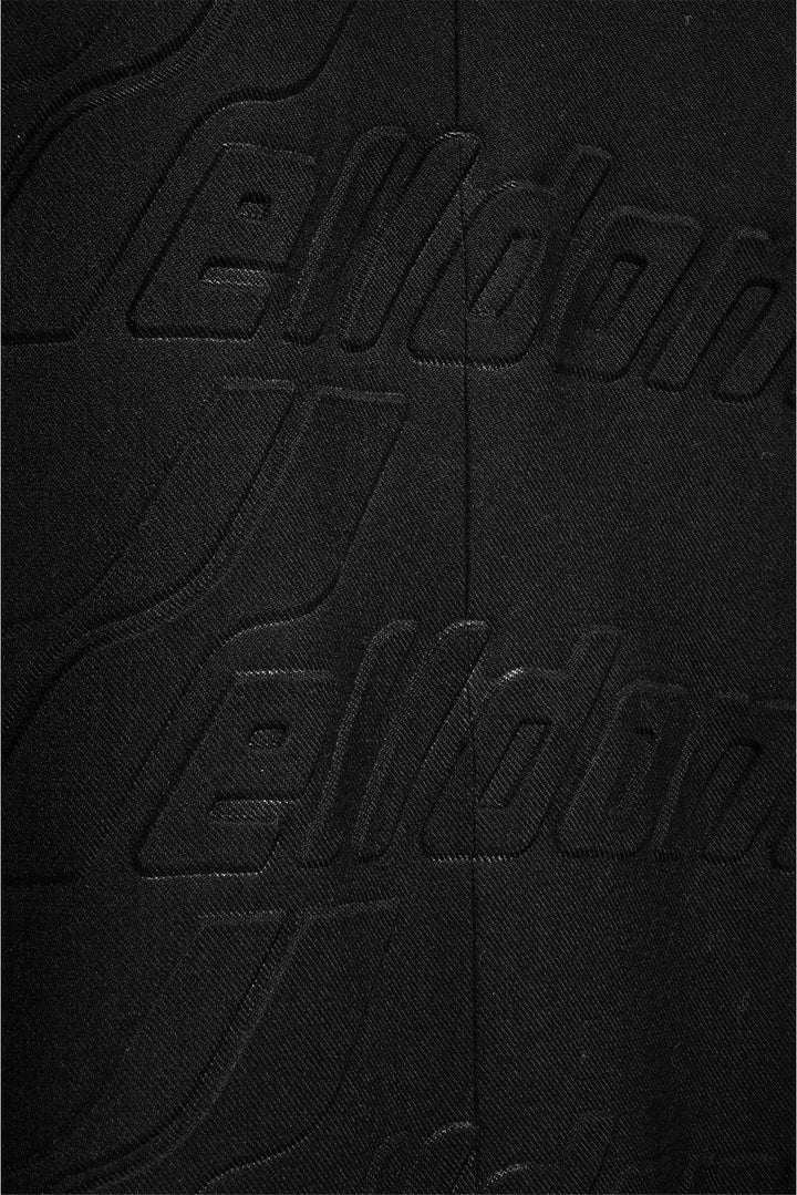 Welldone Size L Oversized Back Logo Blazer