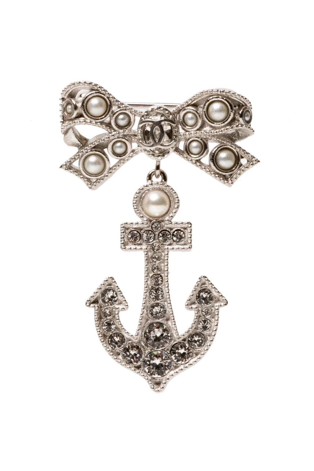 Chanel 2018 Anchor & Bow Brooch