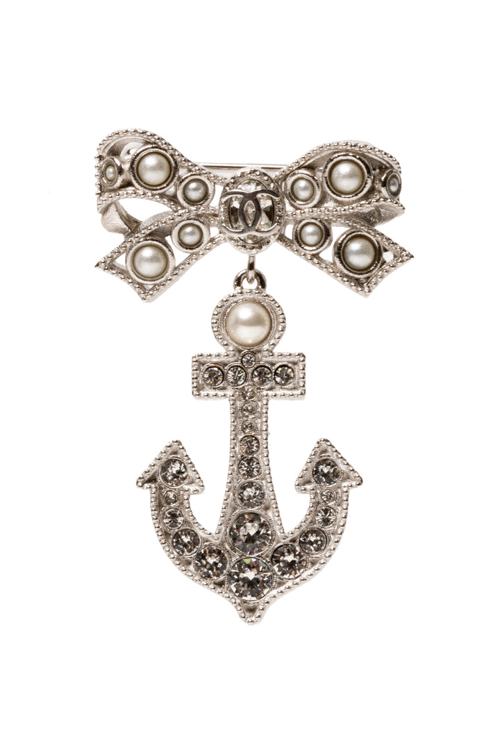 Chanel 2018 Anchor & Bow Brooch