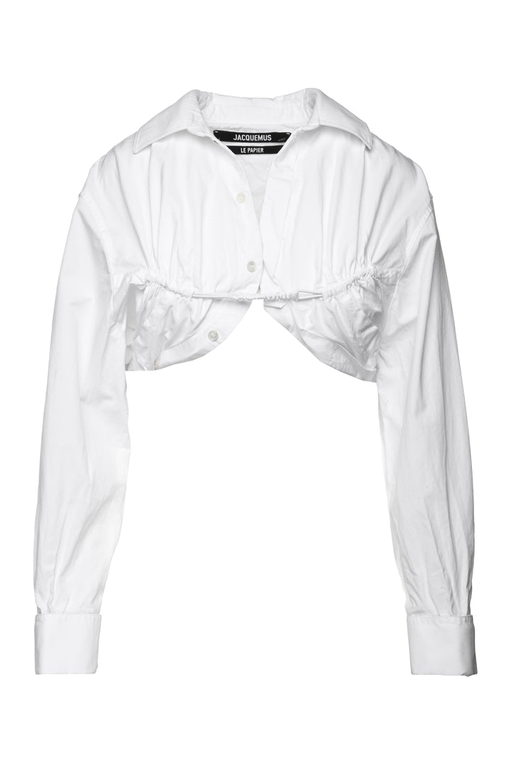 Jacquemus Size 8 La Chemise Machou Shirt