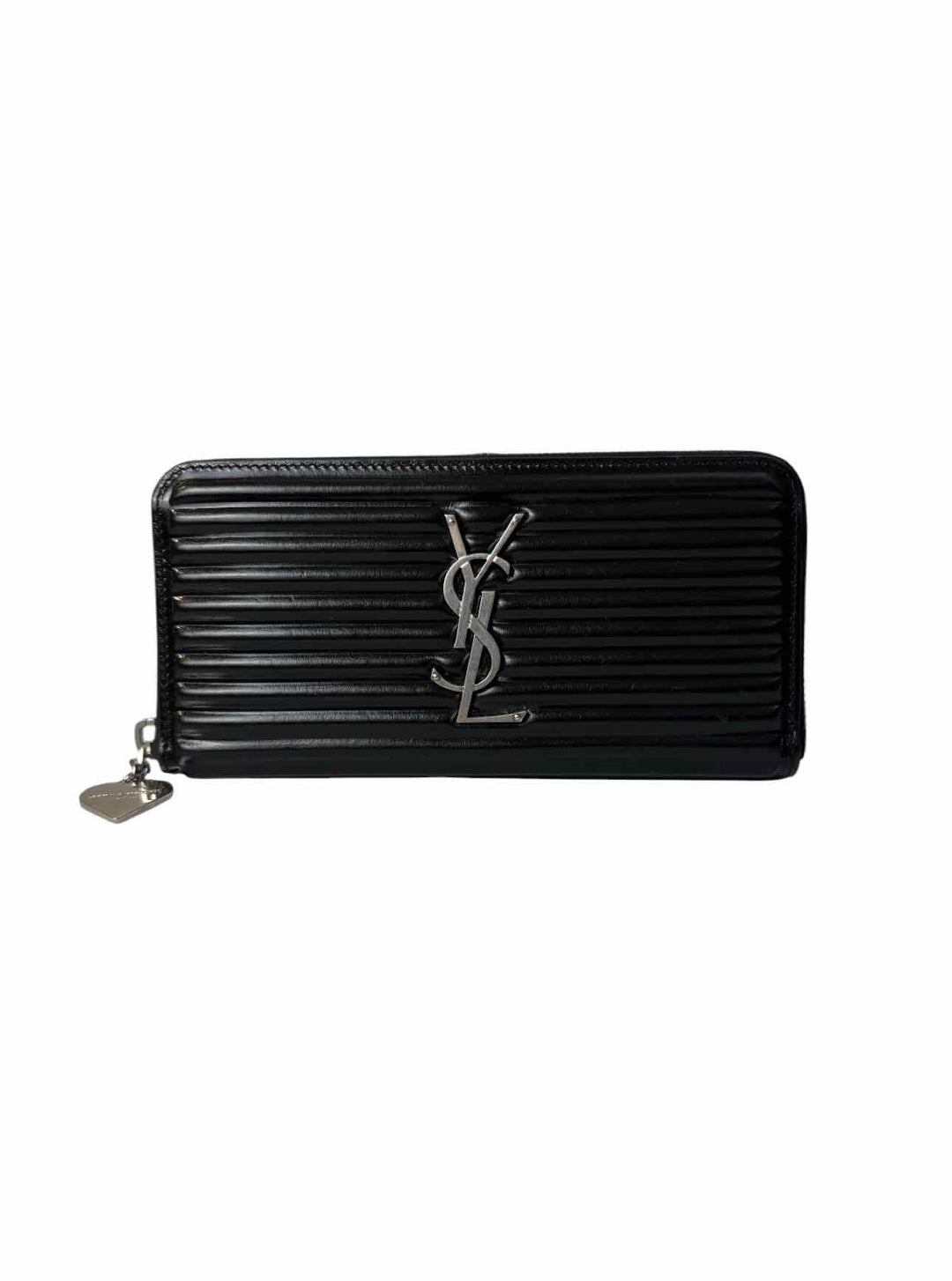 Saint Laurent Opium Zip-Around Leather Long Wallet