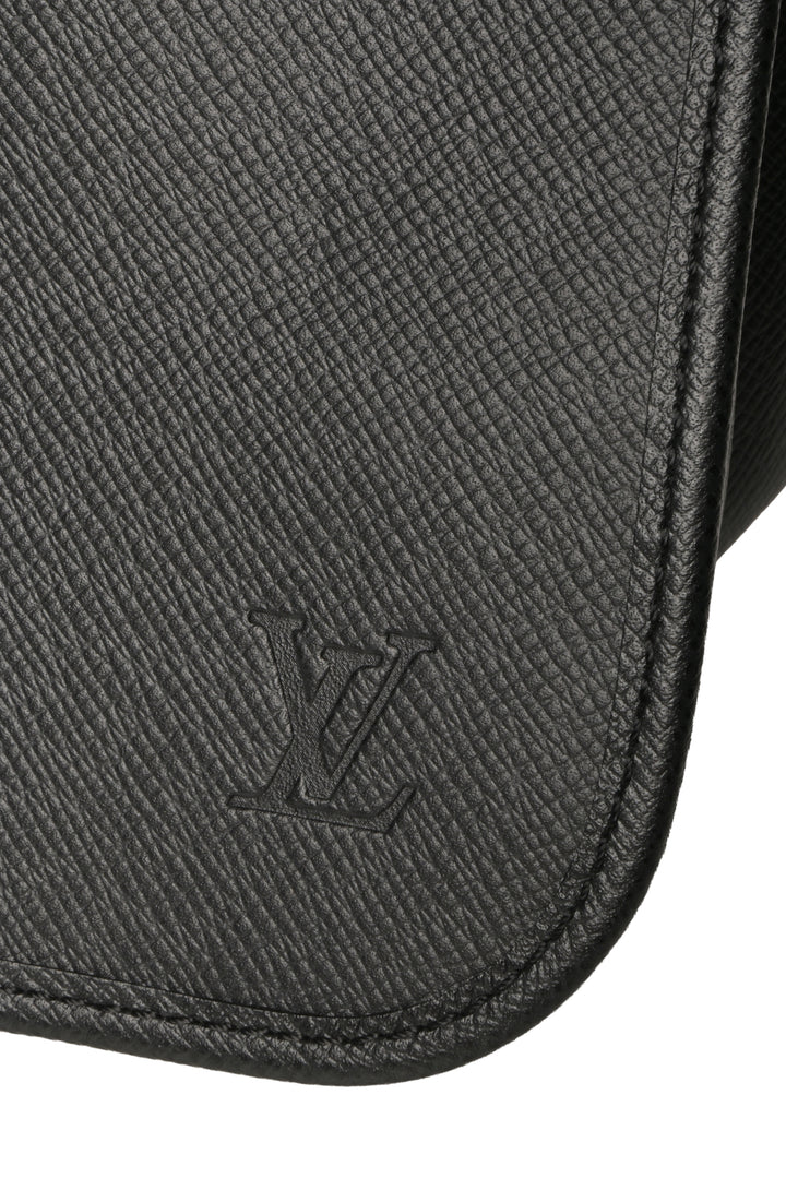 Louis Vuitton 2010 Ardoise Taiga Leather Andrei Messenger Bag