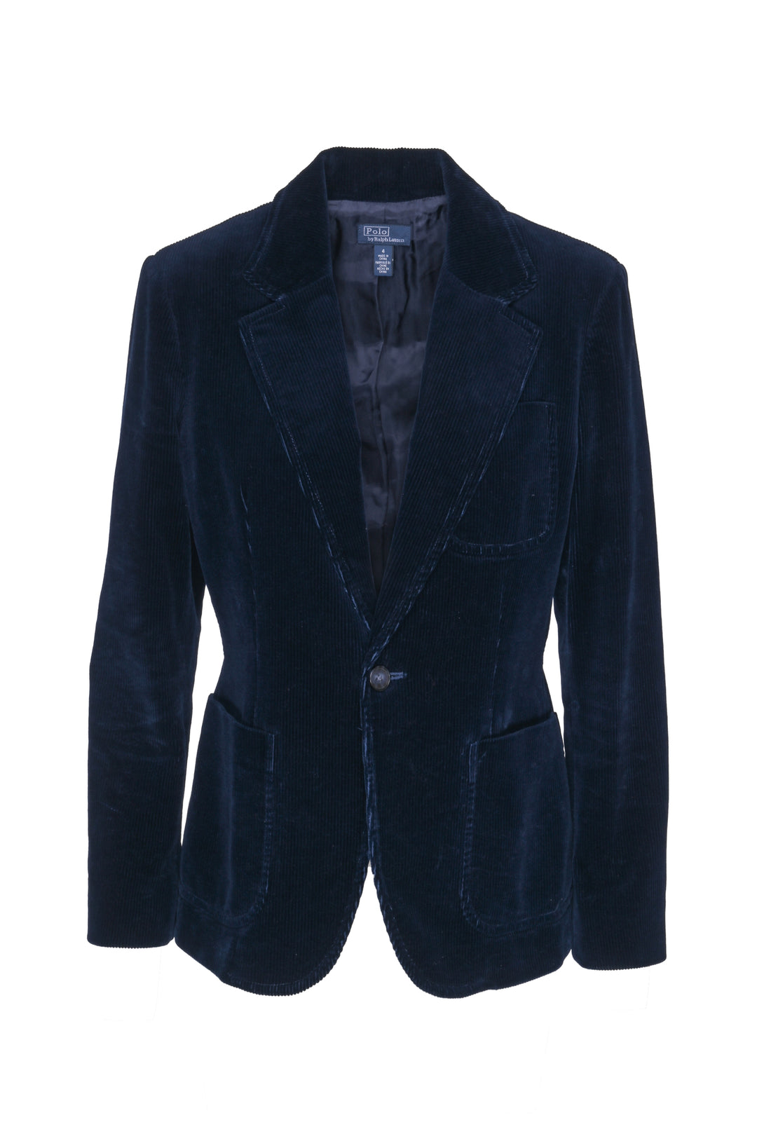 Ralph Lauren Polo Size 4 Corduroy Blazer