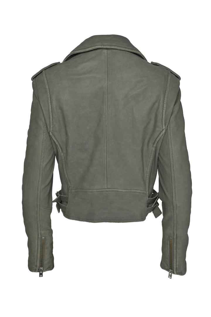 Iro Size 40 Ashville Leather Moto Jacket