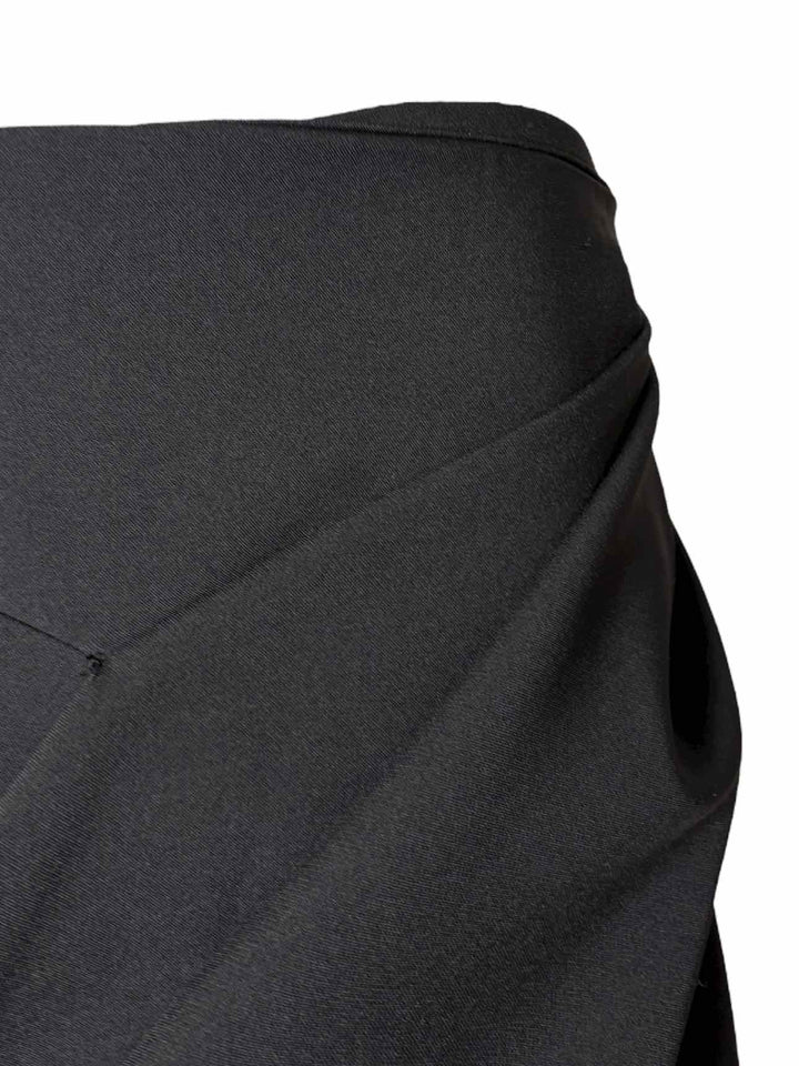 Rev___ Size 42 Pleated Poly Mini Skirt