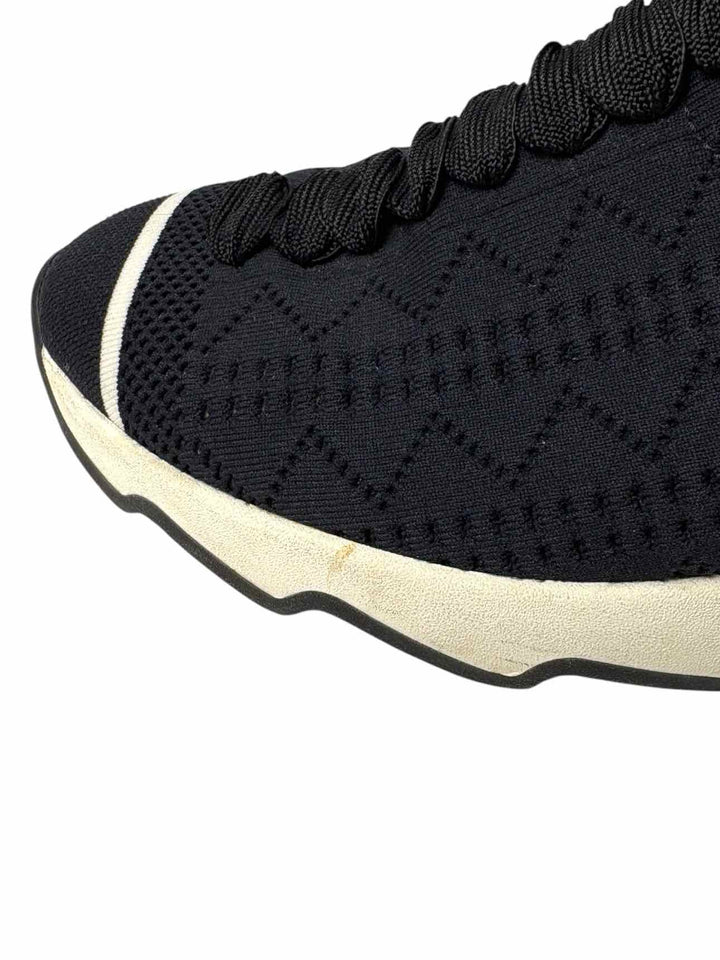 Fendi Stretch Knit Sock Size 37 Sneaker