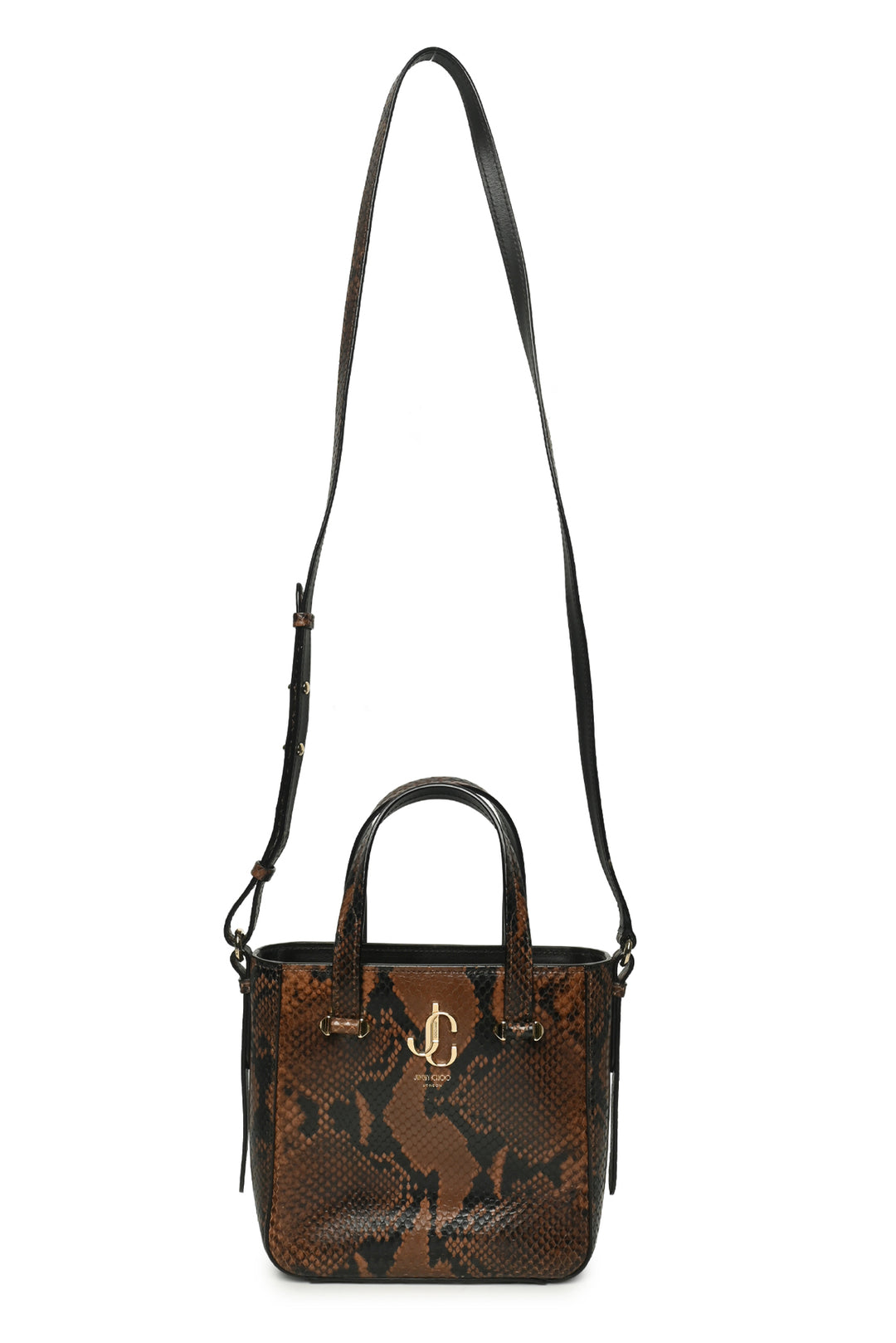Jimmy Choo Mini Snakeskin Tote