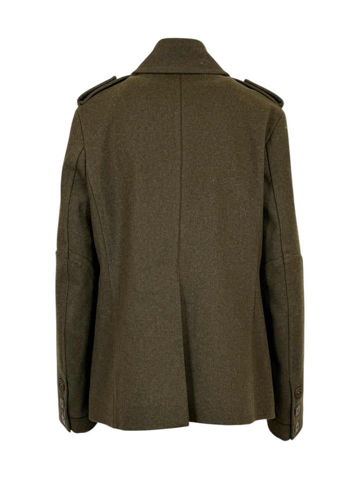 DSquared Size 48 Double Breasted Wool Coat