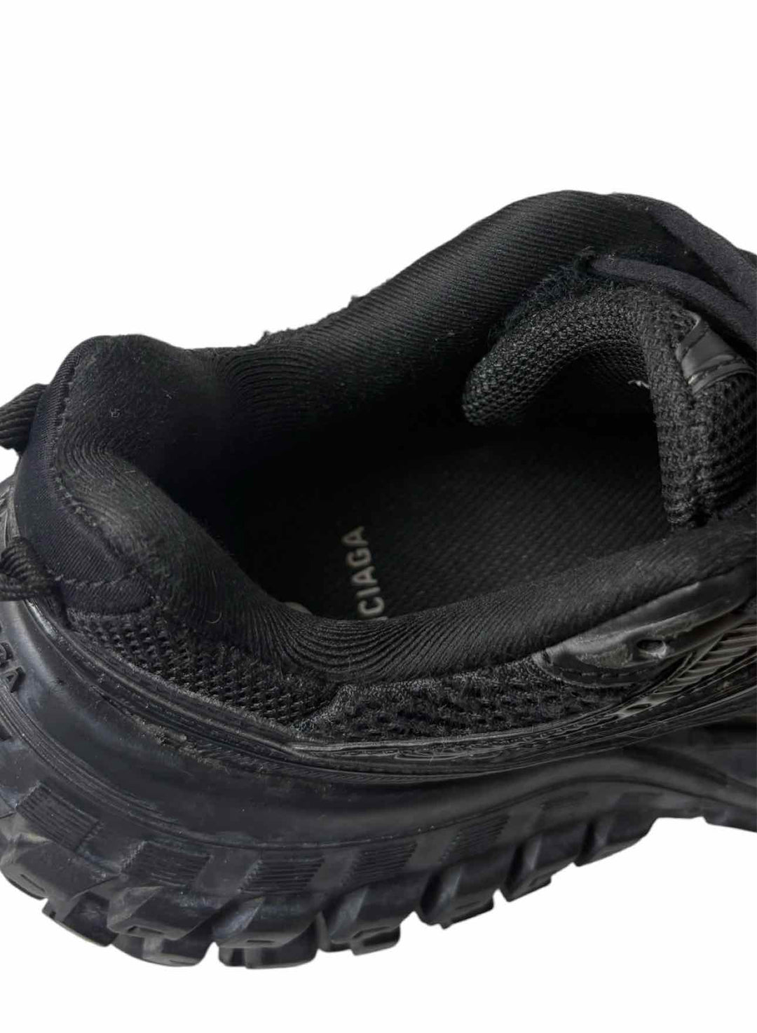 Balenciaga Size 38 Men's Bouncer Mesh & Rubber Sneakers