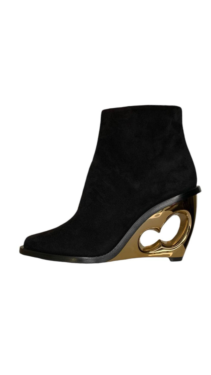 Alexander Mcqueen Size 37.5 Ankle Boots