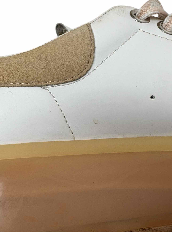 Alexander Mcqueen Size 39 Oversized Platform Leather Sneaker