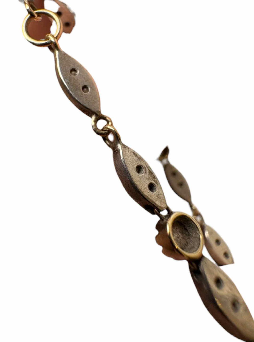 14Kyellow and white  gold diamond Bracelet