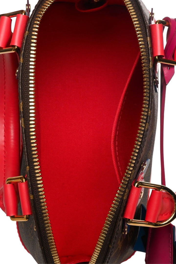 Louis Vuitton 2015 Flamingo Monogram Totem Alma BB Bag