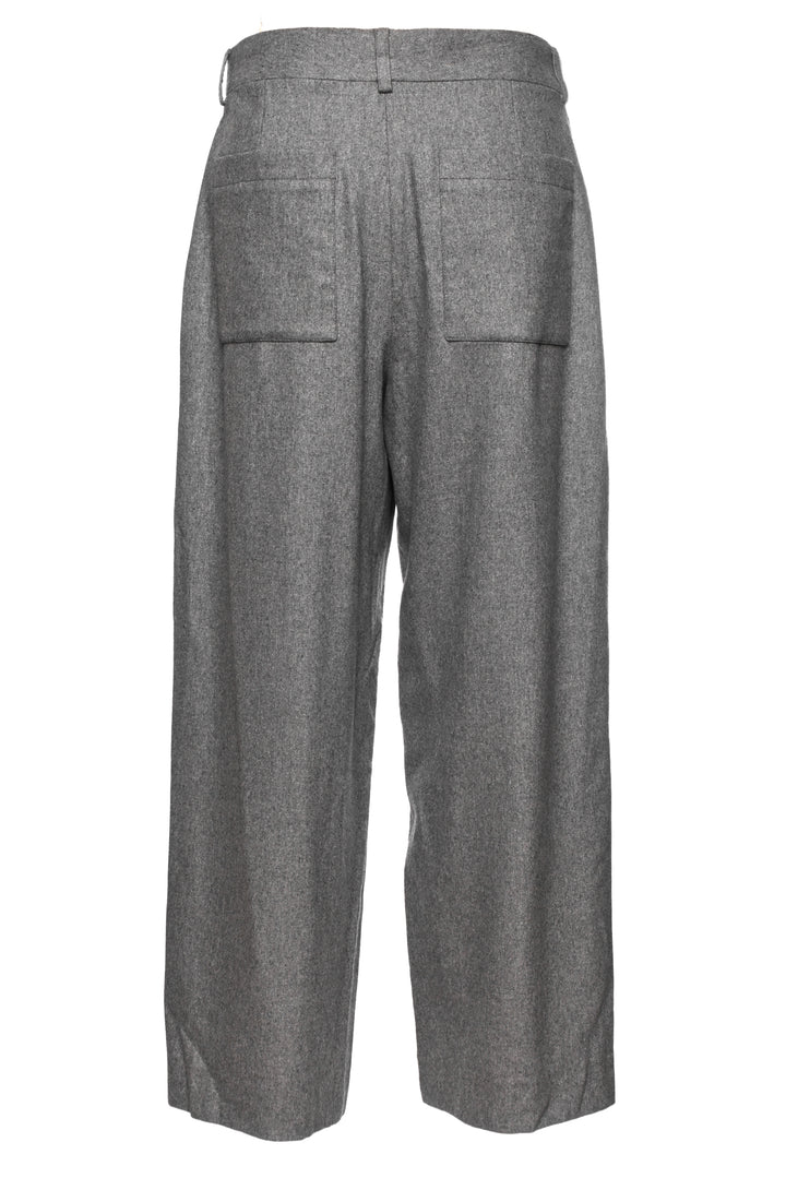 Celine Size 36 Cashmere Wide-Leg Pants